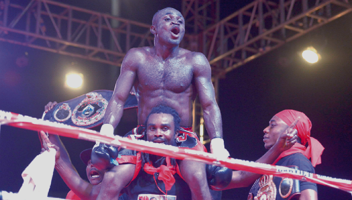 Ghanaian fighter Emmanuel Game Boy Tagoe 